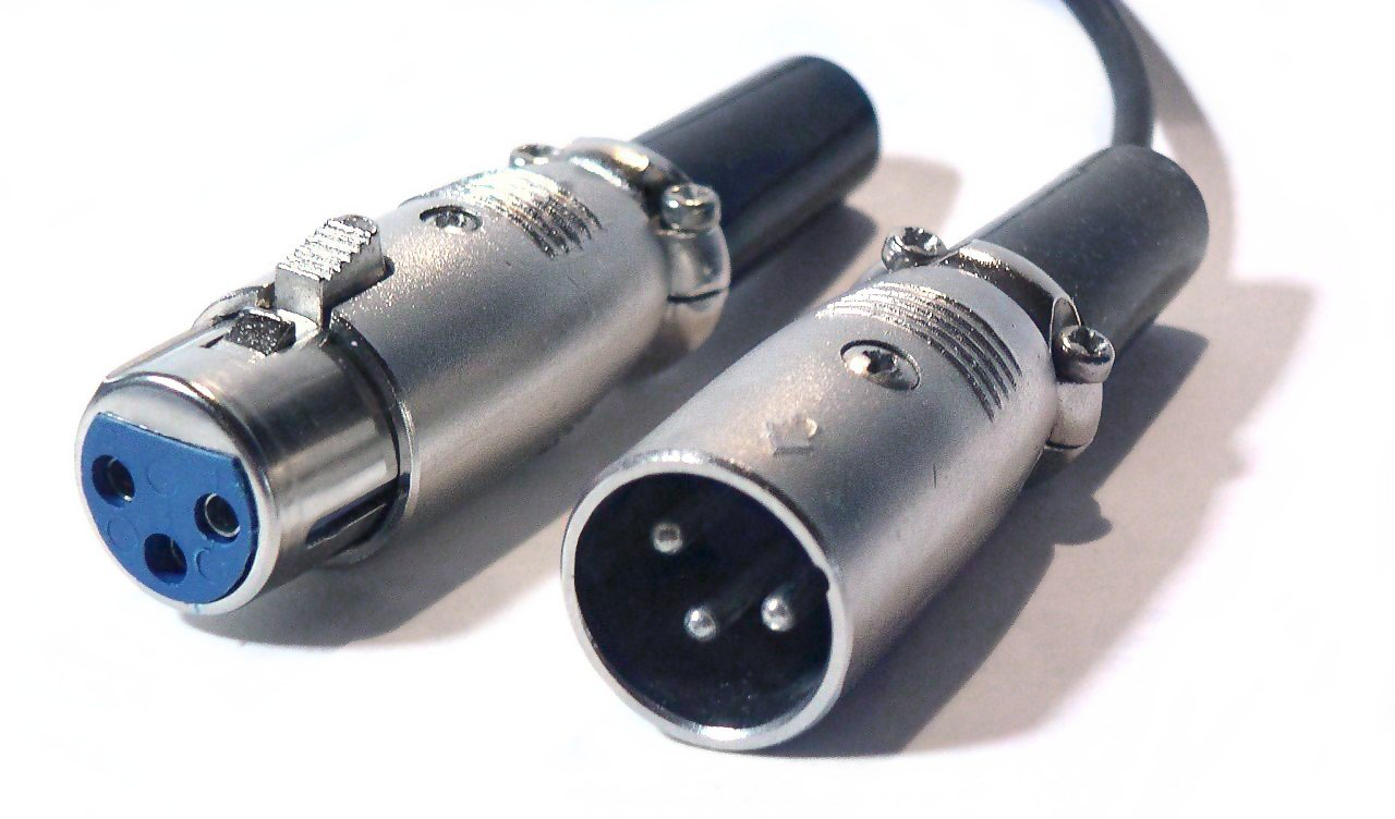 XLR aansluiting XLR aansluiting
